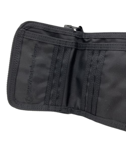 LUGGAGE LABEL（ラゲッジ レーベル）LUGGAGE LABEL (ラゲッジ レーベル) 3つ折り財布 ブラックの古着・服飾アイテム