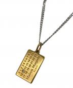 Maison Margielaメゾンマルジェラ）の古着「ナンバリングペンダントネックレス」｜シルバーカラー＆ゴールドカラー