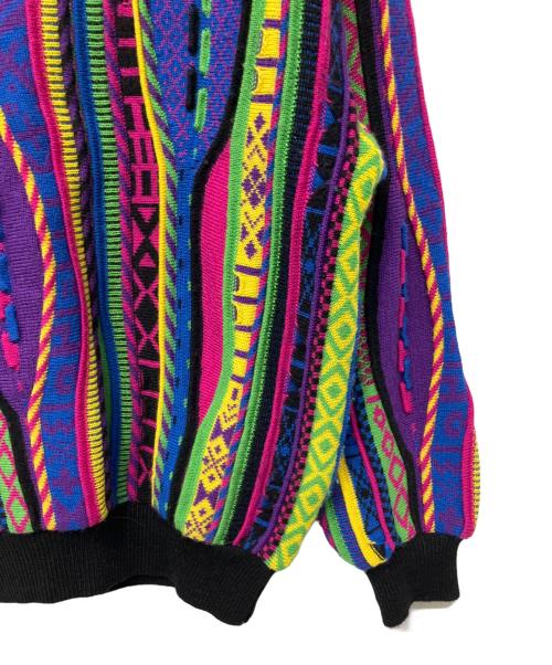 LUNEL CLUB（リュネルクラブ）lunel club (リュネルクラブ) 厚手ニット マルチカラー サイズ:Mの古着・服飾アイテム