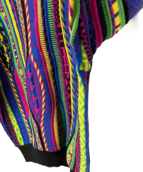 LUNEL CLUB（リュネルクラブ）lunel club (リュネルクラブ) 厚手ニット マルチカラー サイズ:Mの古着・服飾アイテム