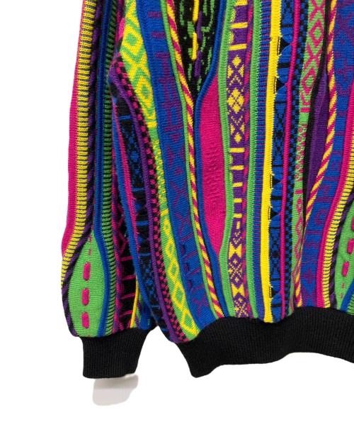 LUNEL CLUB（リュネルクラブ）lunel club (リュネルクラブ) 厚手ニット マルチカラー サイズ:Mの古着・服飾アイテム