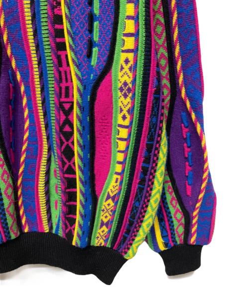 LUNEL CLUB（リュネルクラブ）lunel club (リュネルクラブ) 厚手ニット マルチカラー サイズ:Mの古着・服飾アイテム