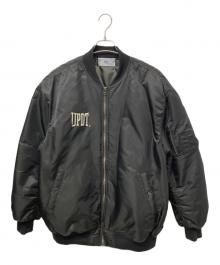 UNPRECEDENTED（アンプレシデンティッド）の古着「MA-1ジャケット」｜ブラック