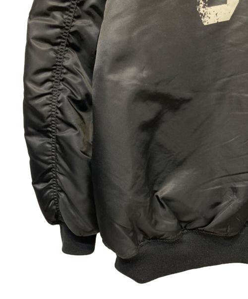 UNPRECEDENTED（アンプレシデンティッド）UNPRECEDENTED (アンプレシデンティッド) MA-1ジャケット ブラック サイズ:Freeの古着・服飾アイテム