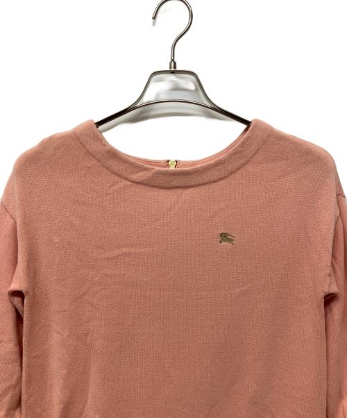 BURBERRY BLUE LABEL（バーバリー ブルー レーベル）BURBERRY BLUE LABEL (バーバリー ブルー レーベル) 半袖ワンピース ピンク サイズ:38の古着・服飾アイテム