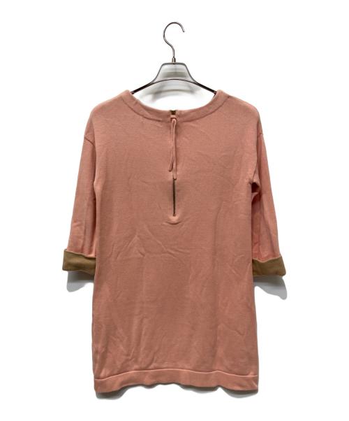 BURBERRY BLUE LABEL（バーバリー ブルー レーベル）BURBERRY BLUE LABEL (バーバリー ブルー レーベル) 半袖ワンピース ピンク サイズ:38の古着・服飾アイテム