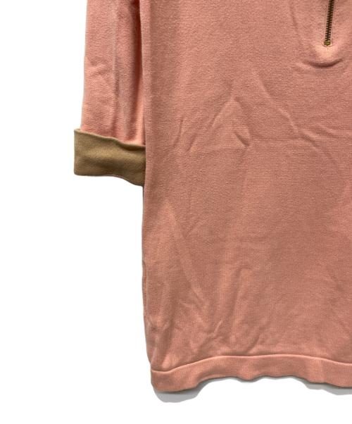 BURBERRY BLUE LABEL（バーバリー ブルー レーベル）BURBERRY BLUE LABEL (バーバリー ブルー レーベル) 半袖ワンピース ピンク サイズ:38の古着・服飾アイテム