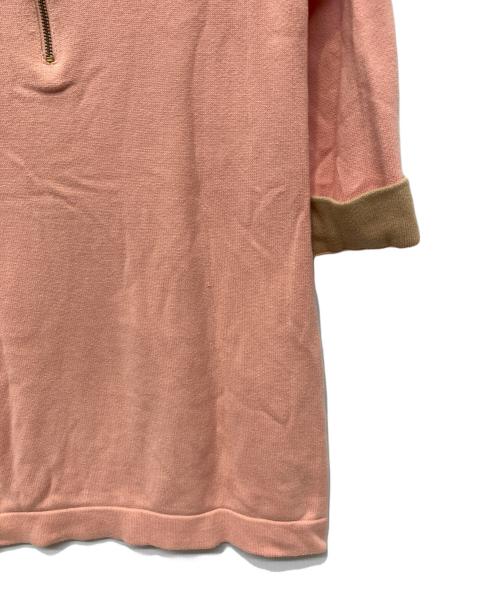 BURBERRY BLUE LABEL（バーバリー ブルー レーベル）BURBERRY BLUE LABEL (バーバリー ブルー レーベル) 半袖ワンピース ピンク サイズ:38の古着・服飾アイテム