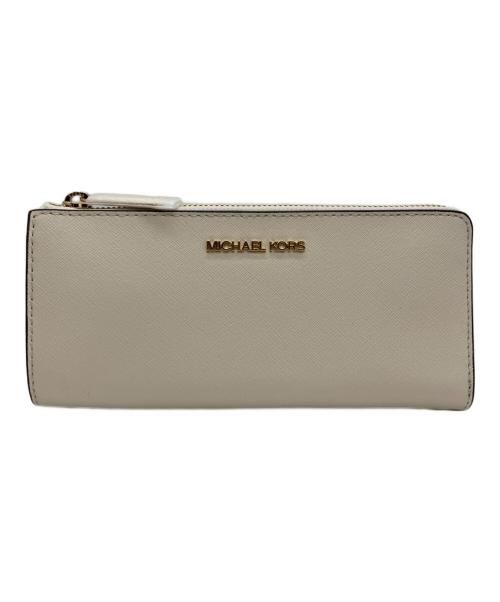MICHAEL KORS（マイケル・コース）MICHAEL KORS (マイケル・コース) 長財布 ベージュ 未使用品の古着・服飾アイテム