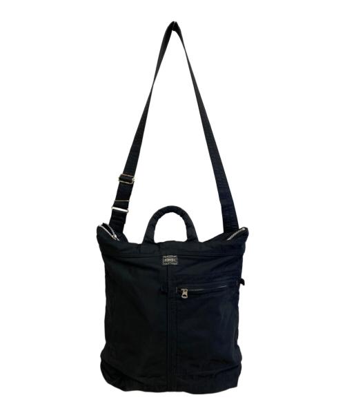 PORTER（ポーター）PORTER (ポーター) 2WAYヘルメットバッグ ブラックの古着・服飾アイテム