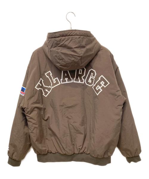 X-LARGE（エクストララージ）X-LARGE (エクストララージ) 中綿ジャケット ブラウン サイズ:XLの古着・服飾アイテム