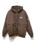 X-LARGE（エクストララージ）の古着「中綿ジャケット」｜ブラウン