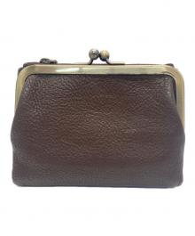 土屋鞄（ツチヤカバン）の古着「がま口財布」｜ブラウン