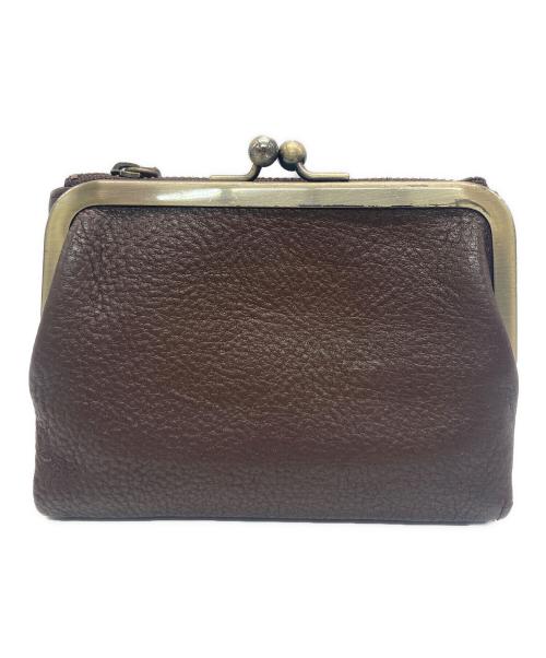 土屋鞄（ツチヤカバン）土屋鞄 (ツチヤカバン) がま口財布 ブラウンの古着・服飾アイテム