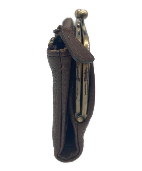 土屋鞄（ツチヤカバン）土屋鞄 (ツチヤカバン) がま口財布 ブラウンの古着・服飾アイテム