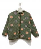 go slow caravanゴースローキャラバン）の古着「キルティングジャケット」｜グリーン