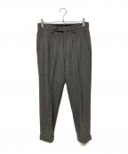 COMOLIコモリ）の古着「タックスラックス」｜グレー