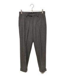 COMOLI（コモリ）の古着「タックスラックス」｜グレー