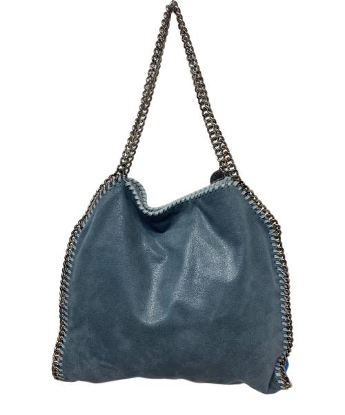 STELLA McCARTNEY（ステラマッカートニー）STELLA McCARTNEY (ステラマッカートニー) ファラベラ フォールドオーバートートバッグ ブルーの古着・服飾アイテム