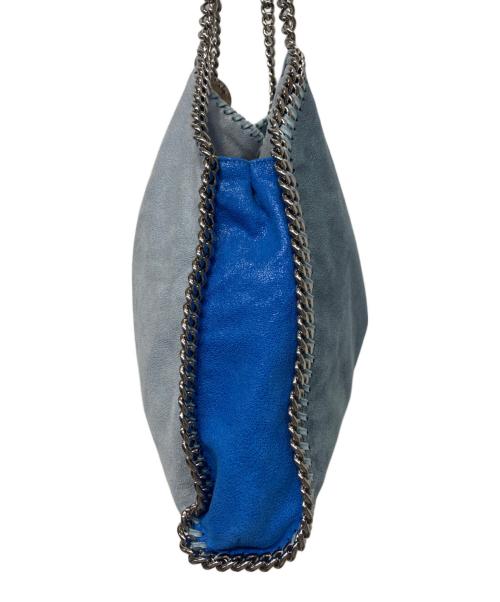 STELLA McCARTNEY（ステラマッカートニー）STELLA McCARTNEY (ステラマッカートニー) ファラベラ フォールドオーバートートバッグ ブルーの古着・服飾アイテム