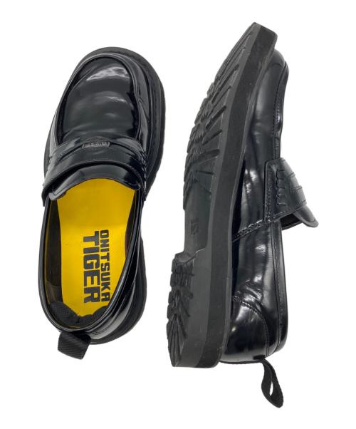Onitsuka Tiger（オニツカタイガー）Onitsuka Tiger (オニツカタイガー) TIGER LOAFER ブラック サイズ:27.5cmの古着・服飾アイテム