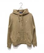 POLO RALPH LAURENポロ・ラルフローレン）の古着「プルオーバーパーカー」｜ベージュ