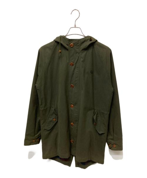 FRED PERRY（フレッドペリー）FRED PERRY (フレッドペリー) モッズコート グリーン サイズ:Sの古着・服飾アイテム