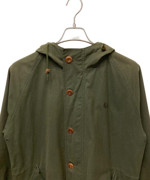 FRED PERRY（フレッドペリー）FRED PERRY (フレッドペリー) モッズコート グリーン サイズ:Sの古着・服飾アイテム