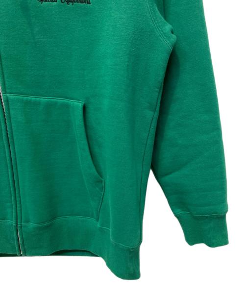 AVIREX（アヴィレックス）AVIREX (アヴィレックス) ジップパーカー グリーン サイズ:2XLの古着・服飾アイテム