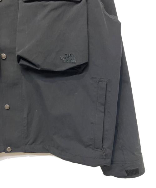 THE NORTH FACE（ザ ノース フェイス）THE NORTH FACE (ザ ノース フェイス) カーゴポケット フルジップ レインジャケット ブラック サイズ:XLの古着・服飾アイテム