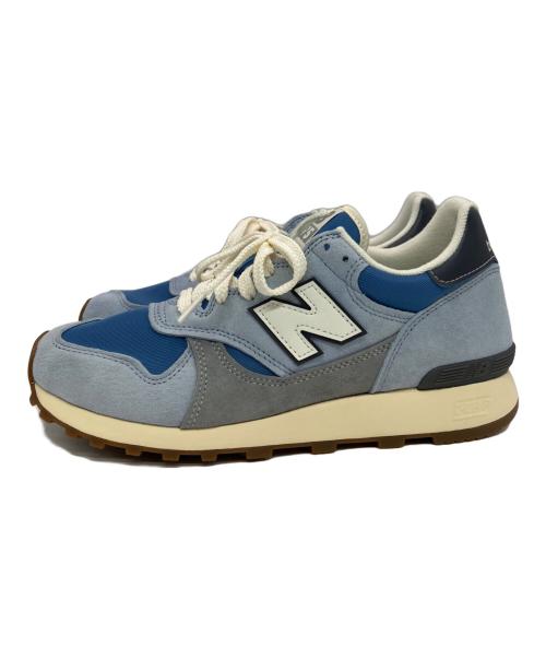 NEW BALANCE（ニューバランス）NEW BALANCE (ニューバランス) ローカットスニーカー ブルー サイズ:27cmの古着・服飾アイテム