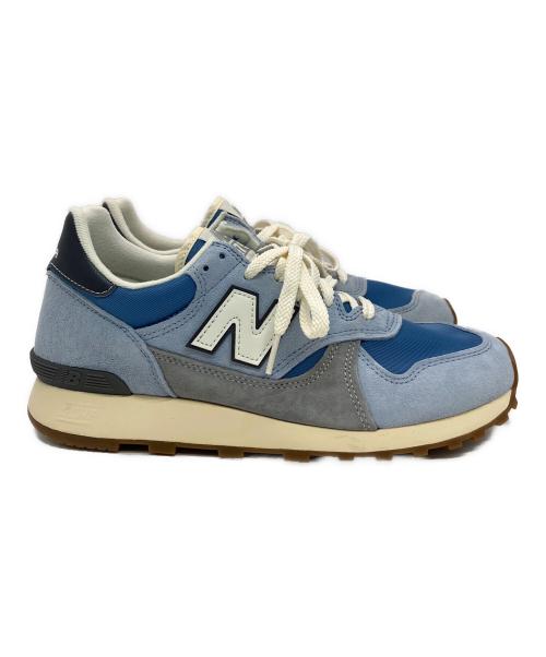 NEW BALANCE（ニューバランス）NEW BALANCE (ニューバランス) ローカットスニーカー ブルー サイズ:27cmの古着・服飾アイテム