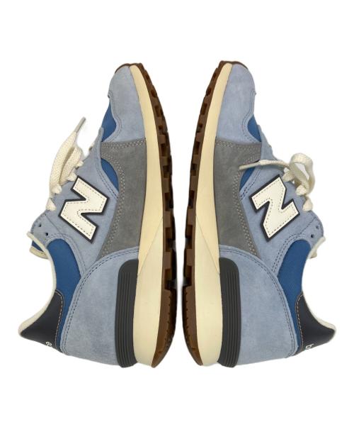 NEW BALANCE（ニューバランス）NEW BALANCE (ニューバランス) ローカットスニーカー ブルー サイズ:27cmの古着・服飾アイテム