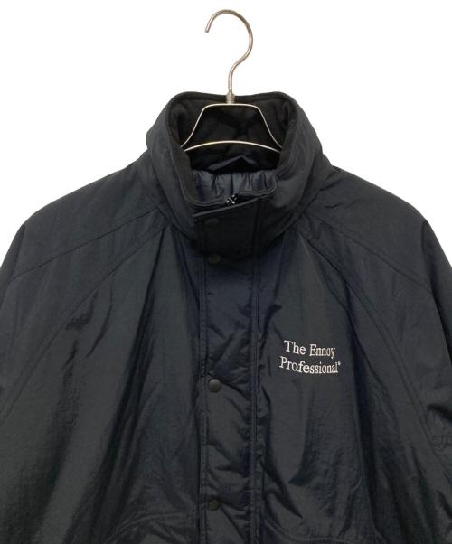 ENNOY（エンノイ）ENNOY (エンノイ) PADDED NYLON BENCH COAT ブラック サイズ:Mの古着・服飾アイテム