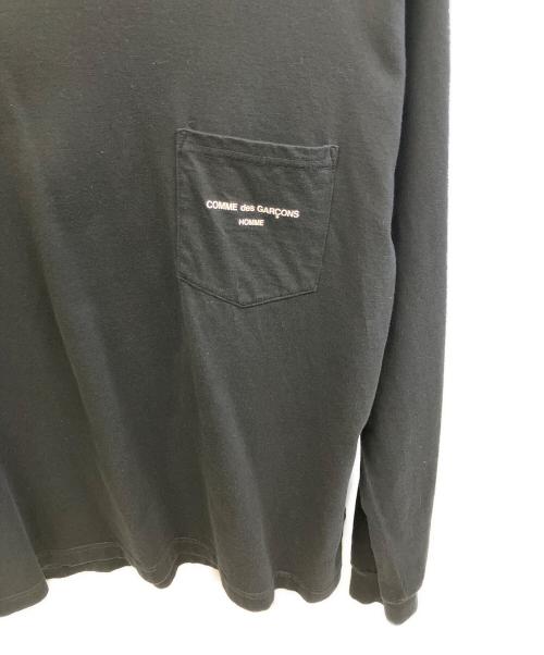 COMME des GARCONS HOMME（コムデギャルソン オム）COMME des GARCONS HOMME (コムデギャルソン オム) 長袖カットソー ブラック サイズ:ＸＬの古着・服飾アイテム