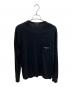 COMME des GARCONS HOMME（コムデギャルソン オム）の古着「長袖カットソー」｜ブラック