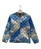 go slow caravanゴースローキャラバン）の古着「ダウンジャケット」｜ブルー