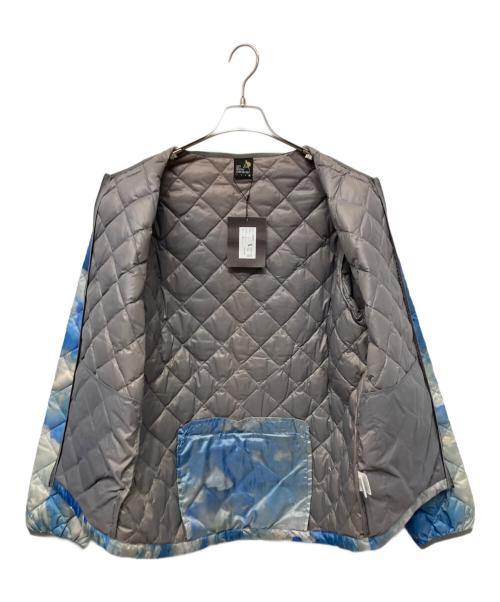 go slow caravan（ゴースローキャラバン）go slow caravan (ゴースローキャラバン) ダウンジャケット ブルー サイズ:5 未使用品の古着・服飾アイテム