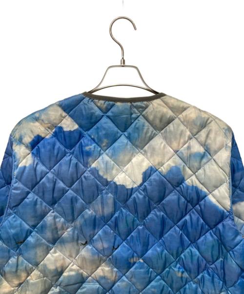 go slow caravan（ゴースローキャラバン）go slow caravan (ゴースローキャラバン) ダウンジャケット ブルー サイズ:5 未使用品の古着・服飾アイテム