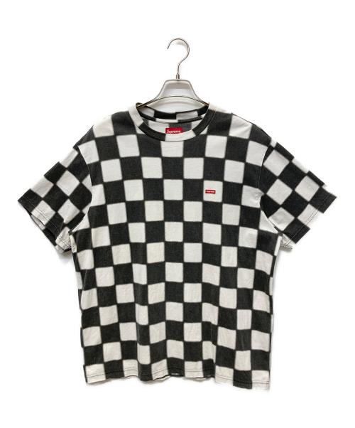 SUPREME（シュプリーム）Supreme (シュプリーム) 半袖Tシャツ ホワイト×ブラック サイズ:Lの古着・服飾アイテム