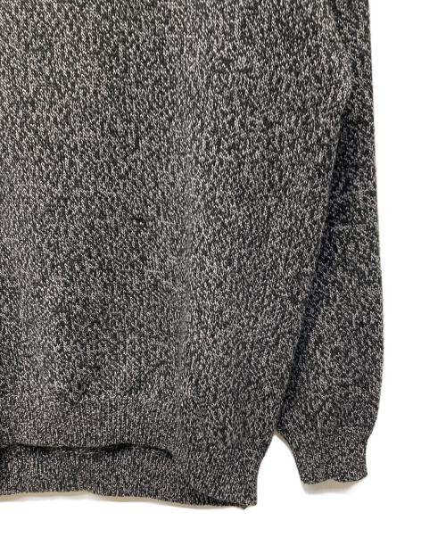 PORT BY ARK（ポートバイアーク）PORT BY ARK (ポートバイアーク) 厚手ニット ブラック×ホワイト サイズ:Freeの古着・服飾アイテム