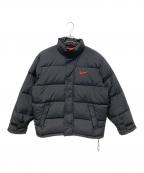 NIKEナイキ）の古着「ダウンジャケット」｜ブラック
