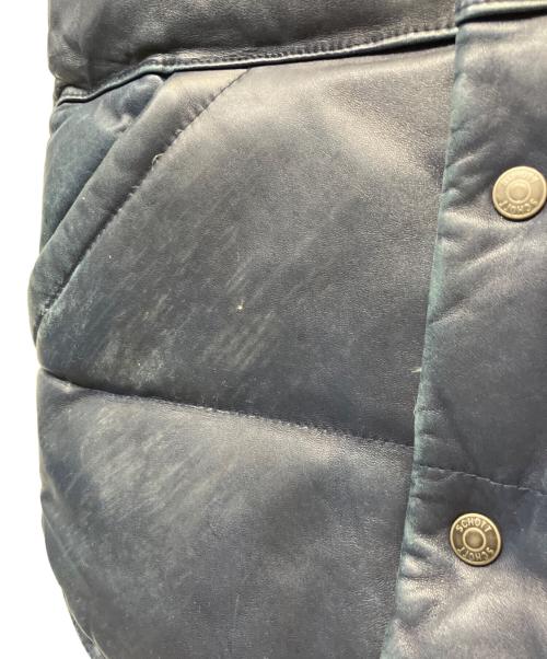 SCHOTT BROS.（ショット）SCHOTT BROS. (ショット) ダウンベスト ブルー サイズ:Mの古着・服飾アイテム