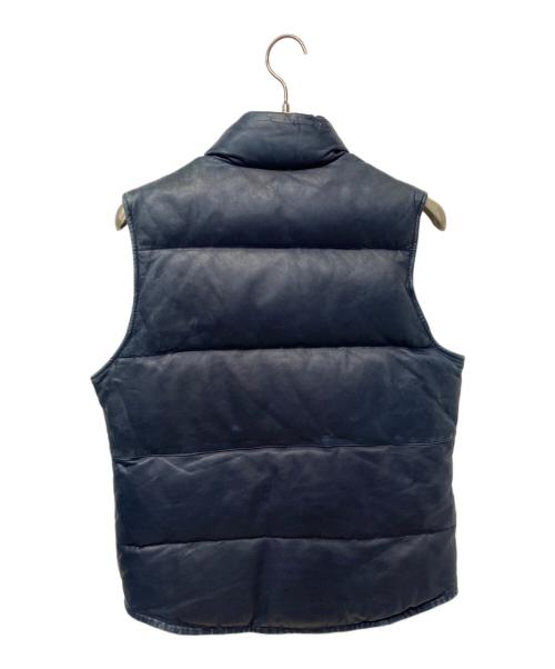 SCHOTT BROS.（ショット）SCHOTT BROS. (ショット) ダウンベスト ブルー サイズ:Mの古着・服飾アイテム