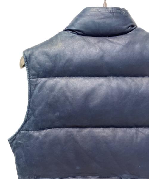 SCHOTT BROS.（ショット）SCHOTT BROS. (ショット) ダウンベスト ブルー サイズ:Mの古着・服飾アイテム