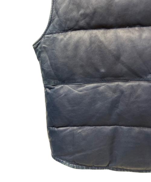 SCHOTT BROS.（ショット）SCHOTT BROS. (ショット) ダウンベスト ブルー サイズ:Mの古着・服飾アイテム