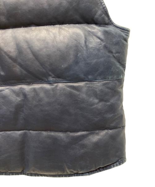SCHOTT BROS.（ショット）SCHOTT BROS. (ショット) ダウンベスト ブルー サイズ:Mの古着・服飾アイテム