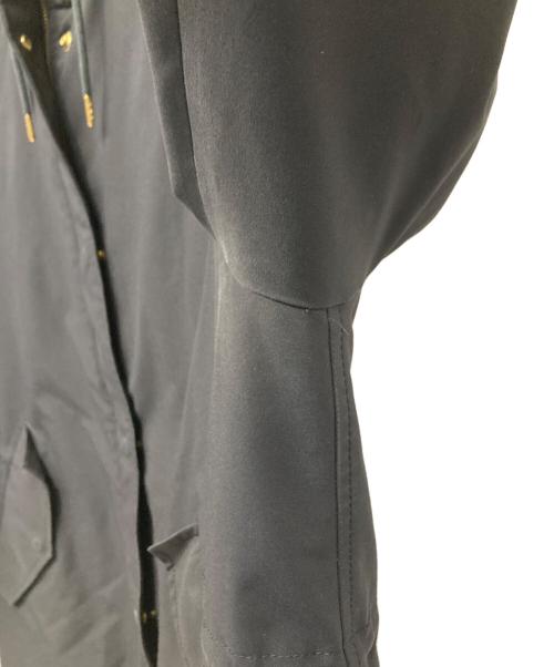 23区（ニジュウサンク）23区 (ニジュウサンク) ミリタリーダウンコート ブラック サイズ:44の古着・服飾アイテム