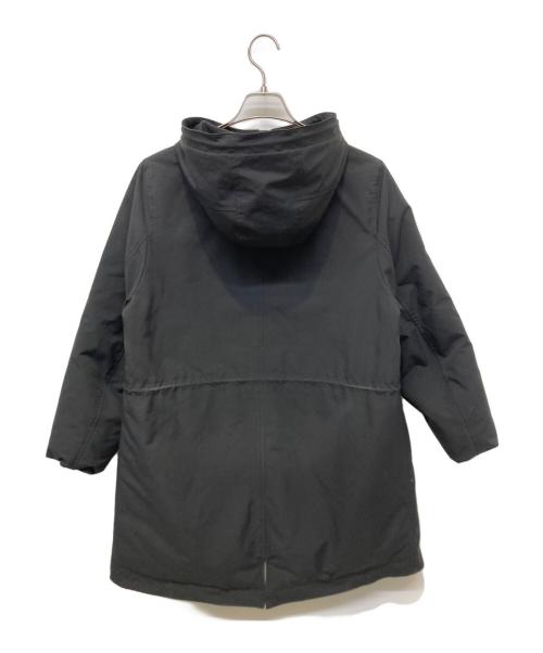 23区（ニジュウサンク）23区 (ニジュウサンク) ミリタリーダウンコート ブラック サイズ:44の古着・服飾アイテム