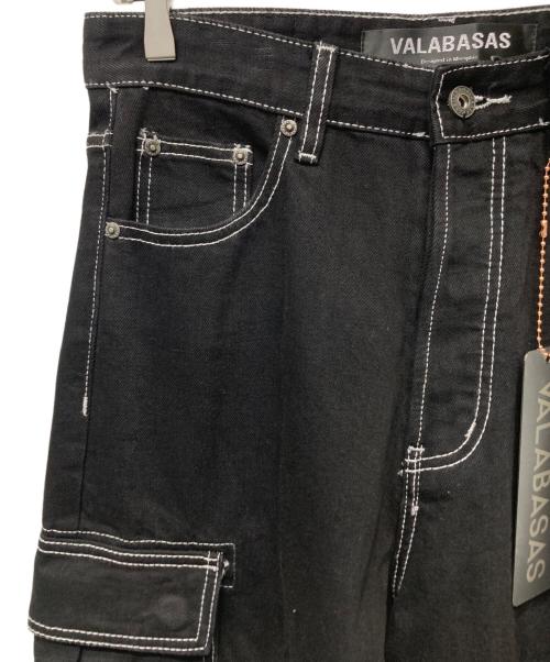 VALABASAS（バラバサス）VALABASAS (バラバサス) カーゴパンツ ブラック サイズ:29の古着・服飾アイテム